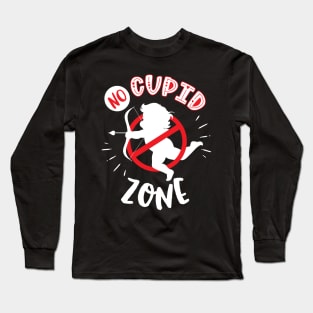 No Cupid Zone Long Sleeve T-Shirt